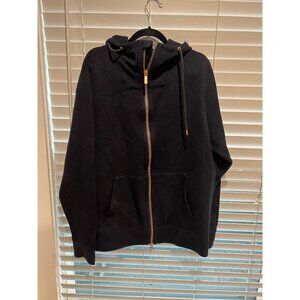 Good Man‎ Brand Navy Rose Gold Zipper Hooded Jacket - Size XXL - NWTO